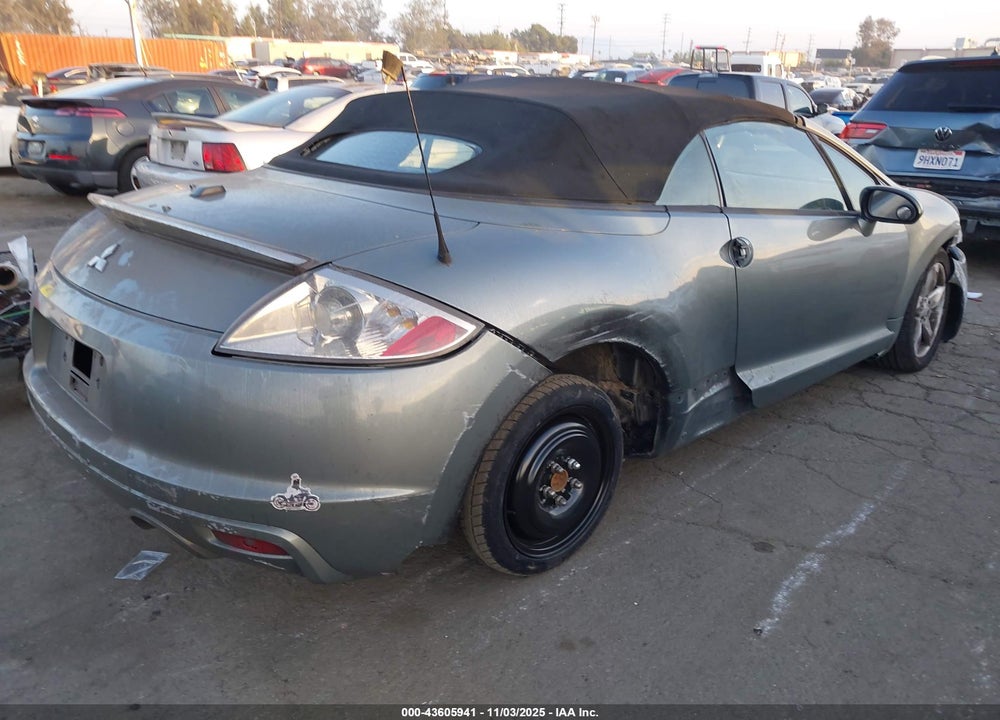 2009 MITSUBISHI ECLIPSE VIN: 4A3AL25F69E008184