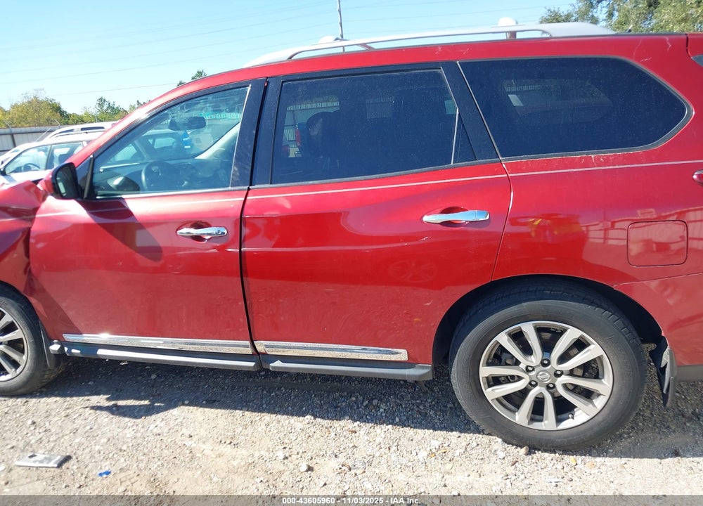 2013 NISSAN PATHFINDER SL VIN: 5N1AR2MN8DC678569