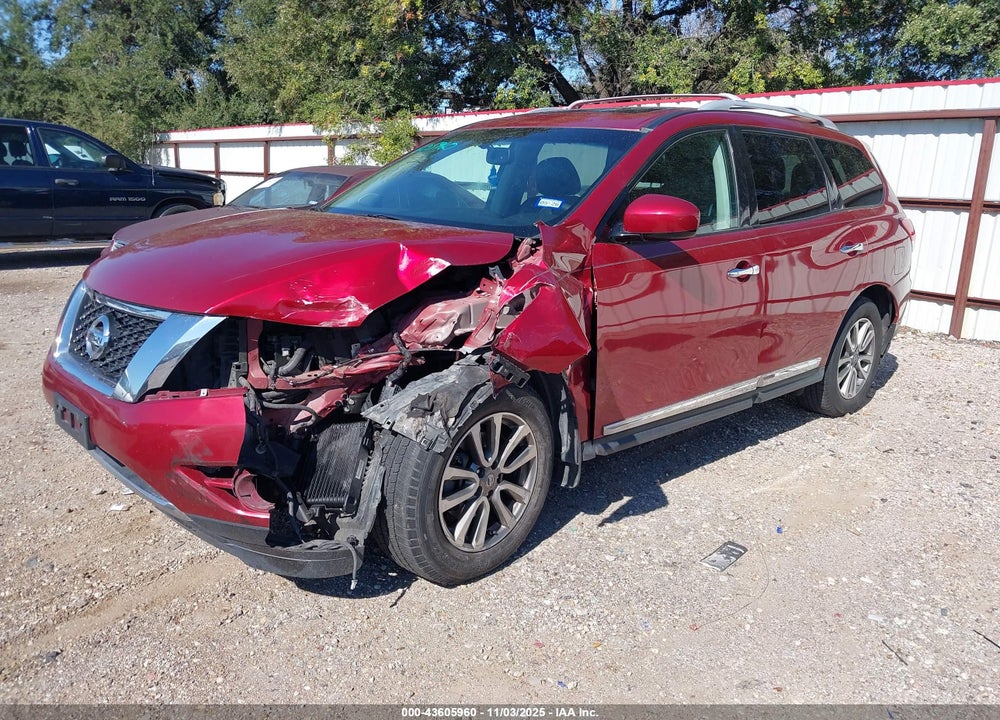 2013 NISSAN PATHFINDER SL VIN: 5N1AR2MN8DC678569