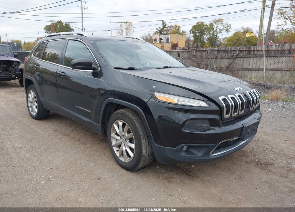 2015 JEEP CHEROKEE LIMITED VIN: 1C4PJMDS1FW681371