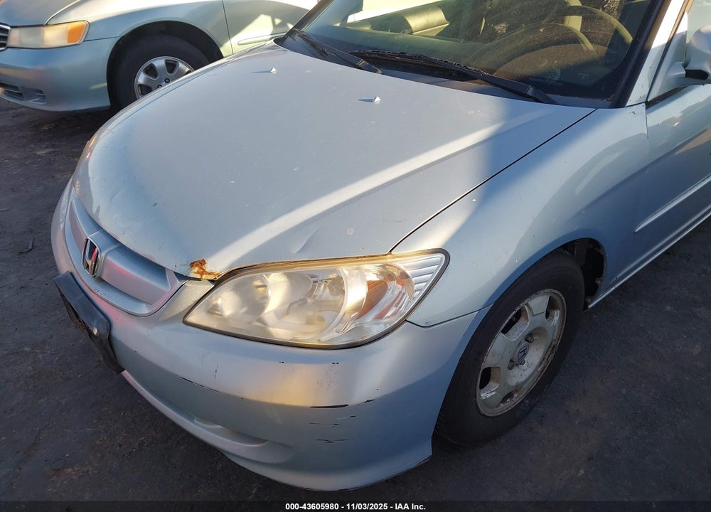 2005 HONDA CIVIC HYBRID VIN: JHMES96695S020063
