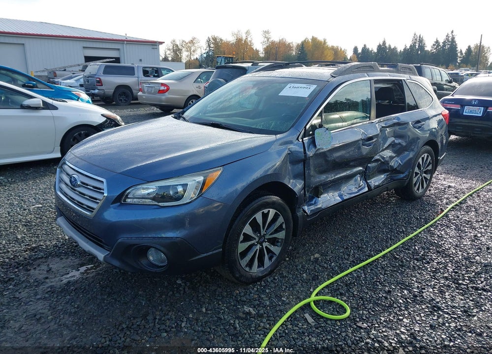 2016 SUBARU OUTBACK 2.5I LIMITED VIN: 4S4BSANCXG3306574