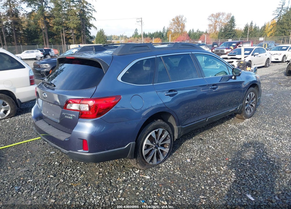 2016 SUBARU OUTBACK 2.5I LIMITED VIN: 4S4BSANCXG3306574