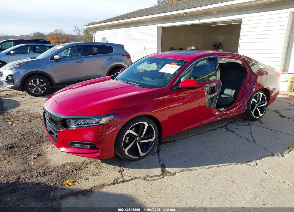 2020 HONDA ACCORD SPORT 2.0T VIN: 1HGCV2F31LA019202