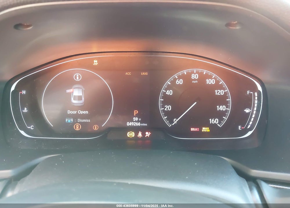 2020 HONDA ACCORD SPORT 2.0T VIN: 1HGCV2F31LA019202