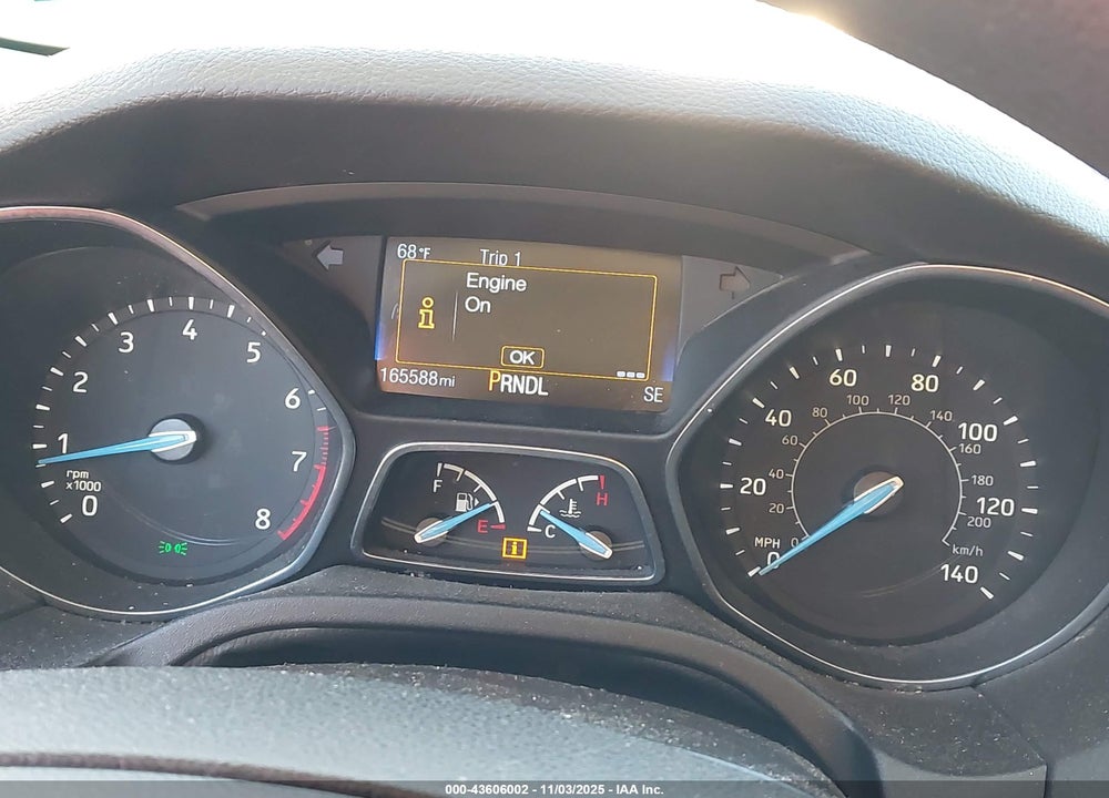 2017 FORD FOCUS SE VIN: 1FADP3K23HL216230