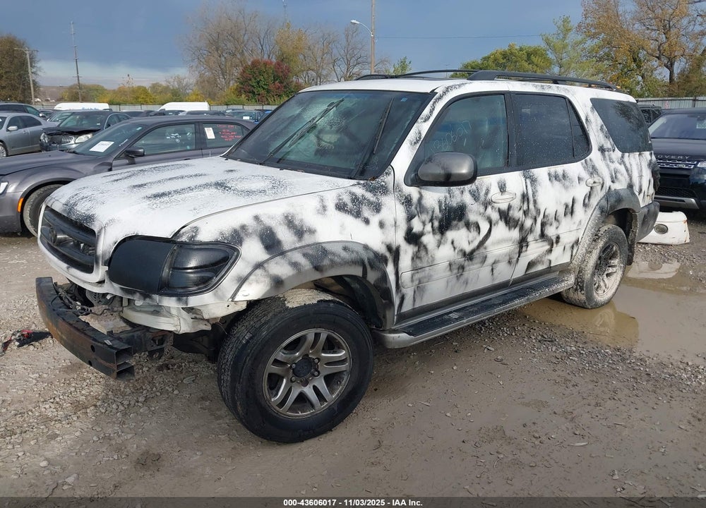 2003 TOYOTA SEQUOIA SR5 V8 VIN: 5TDBT44A23S143544