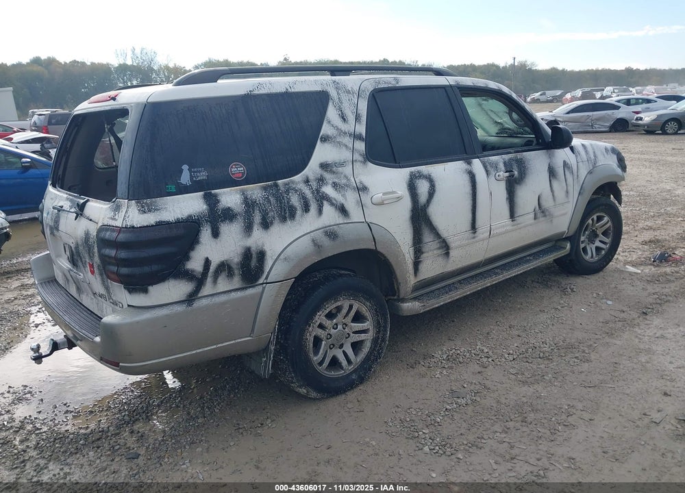 2003 TOYOTA SEQUOIA SR5 V8 VIN: 5TDBT44A23S143544