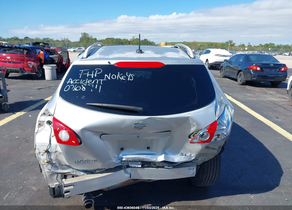 2010 NISSAN ROGUE SL VIN: JN8AS5MT9AW026874