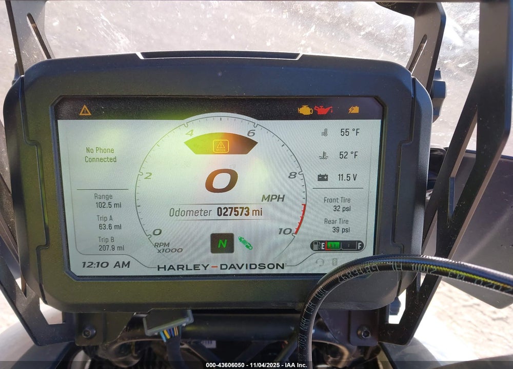 2021 HARLEY-DAVIDSON RA1250 S VIN: 1HD1ZES19MB300609