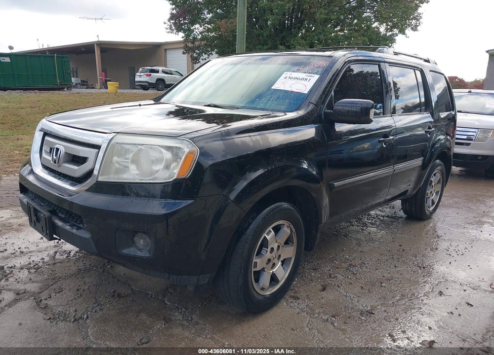 2010 HONDA PILOT TOURING VIN: 5FNYF3H8XAB023446