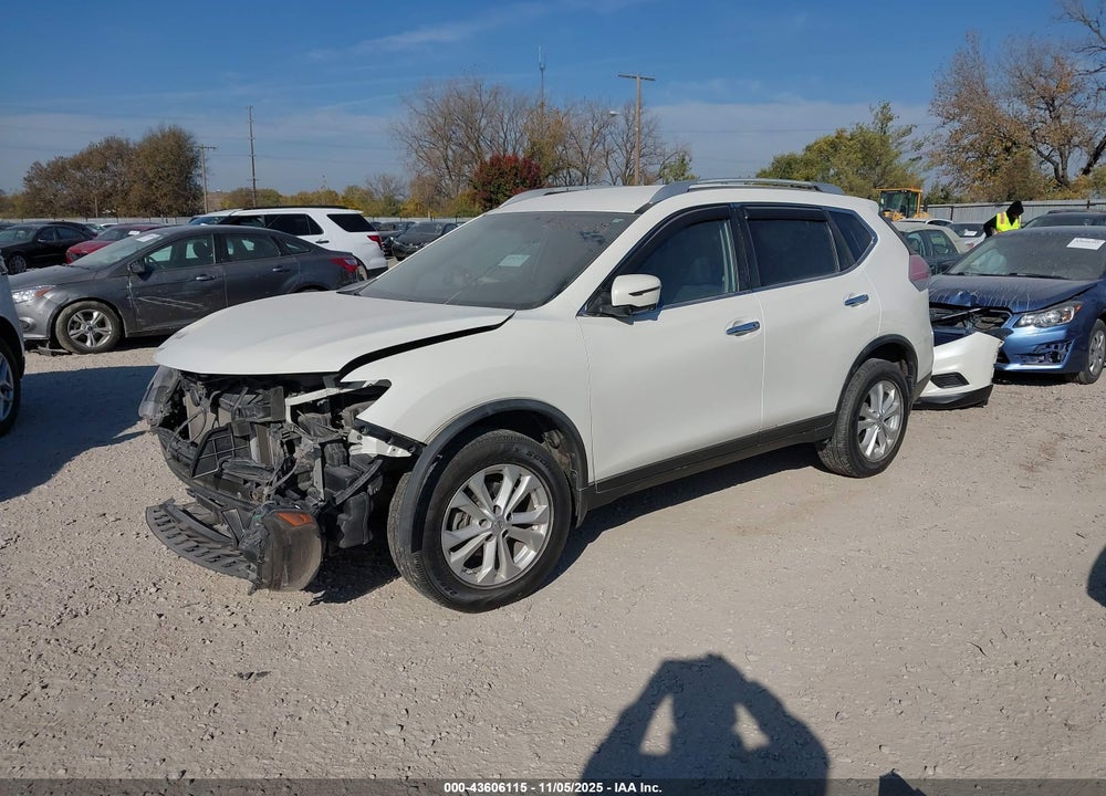2016 NISSAN ROGUE SV VIN: JN8AT2MV8GW135266