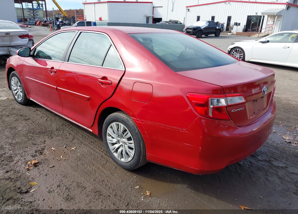 2013 TOYOTA CAMRY LE VIN: 4T1BF1FK3DU647315