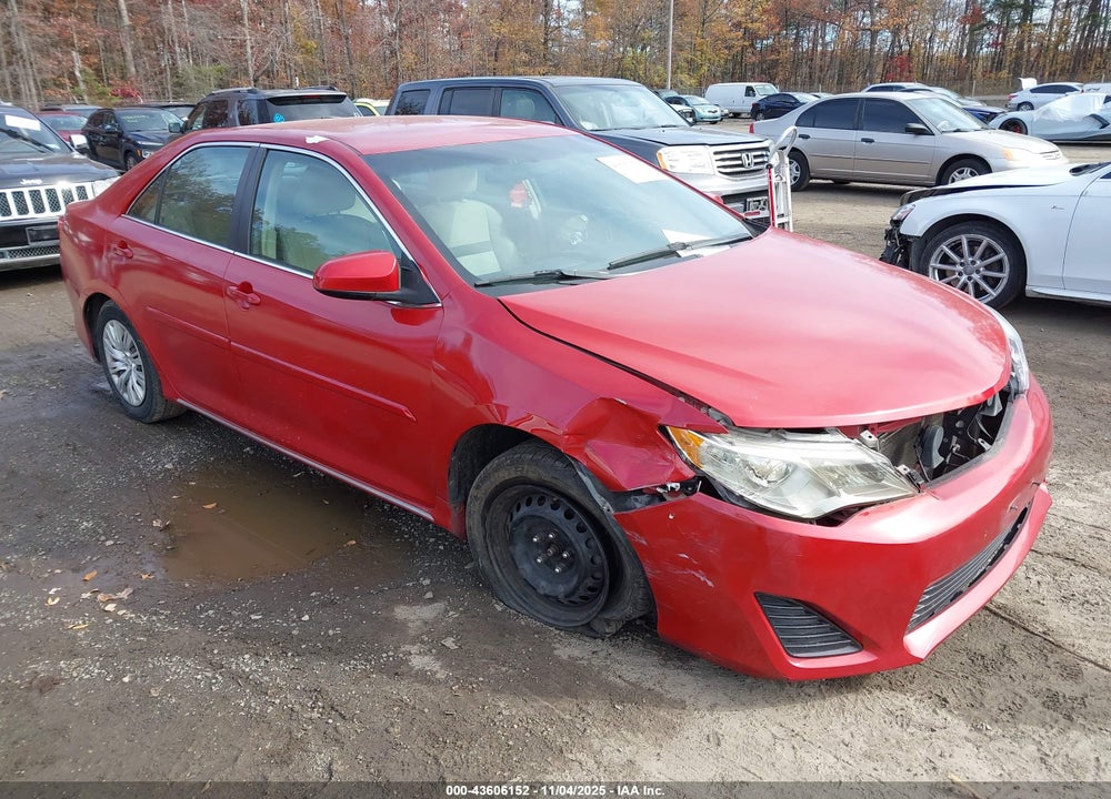 2013 TOYOTA CAMRY LE VIN: 4T1BF1FK3DU647315