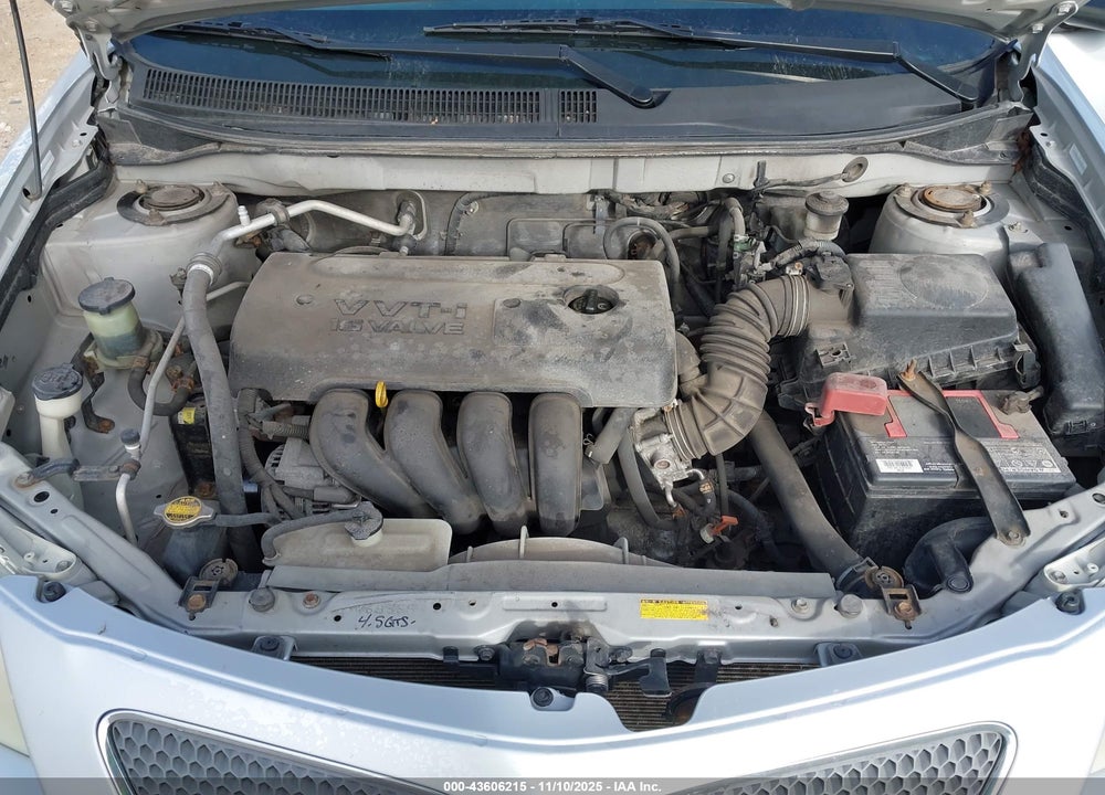 2005 PONTIAC VIBE VIN: 5Y2SL63855Z463291