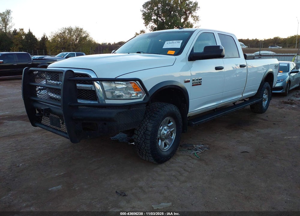 2018 RAM 2500 TRADESMAN  4X4 8' BOX VIN: 3C6UR5HJ1JG263393