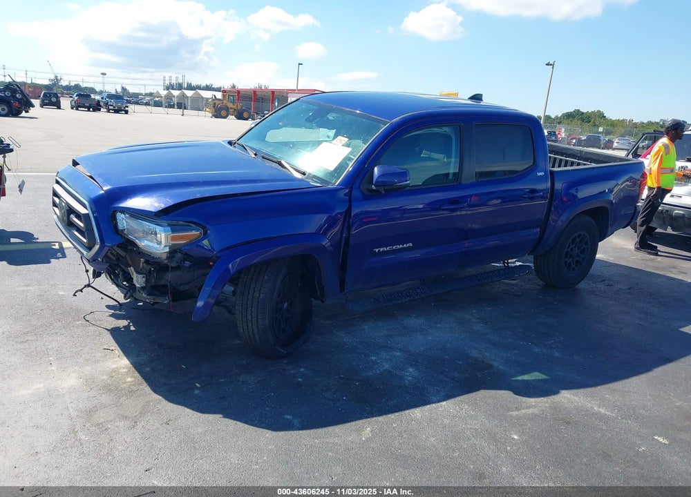2022 TOYOTA TACOMA VIN: 3TMAZ5CN4NM166282