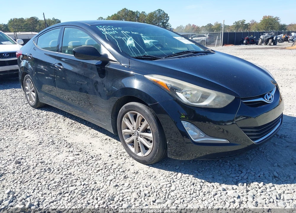 2016 HYUNDAI ELANTRA SE VIN: 5NPDH4AE8GH754109
