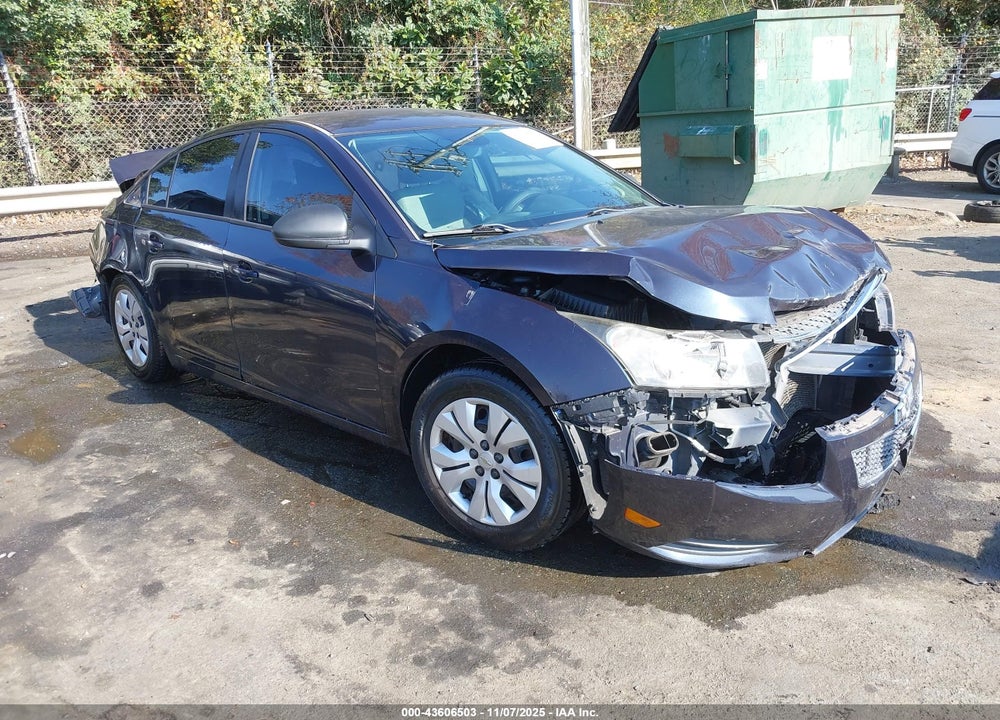 2014 CHEVROLET CRUZE LS AUTO VIN: 1G1PA5SH0E7332250
