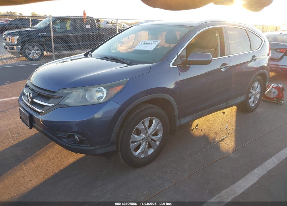 2013 HONDA CR-V EX-L VIN: 2HKRM3H72DH522278
