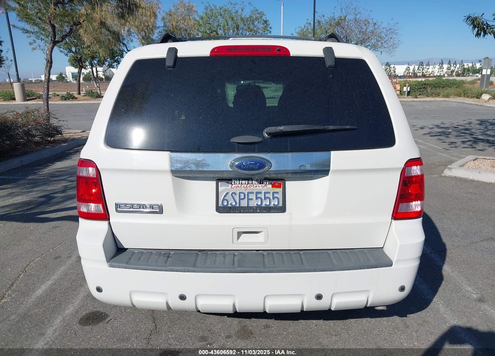 2011 FORD ESCAPE VIN: 1FMCU0E7XBKB29129