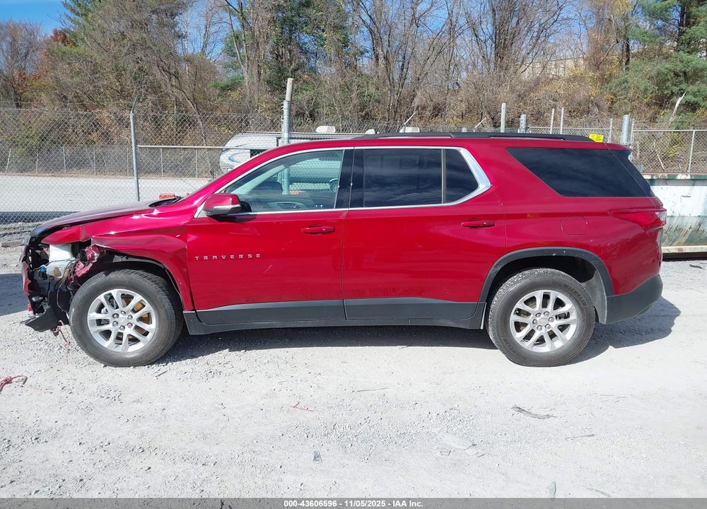 2021 CHEVROLET TRAVERSE AWD LT LEATHER VIN: 1GNEVHKW0MJ129743