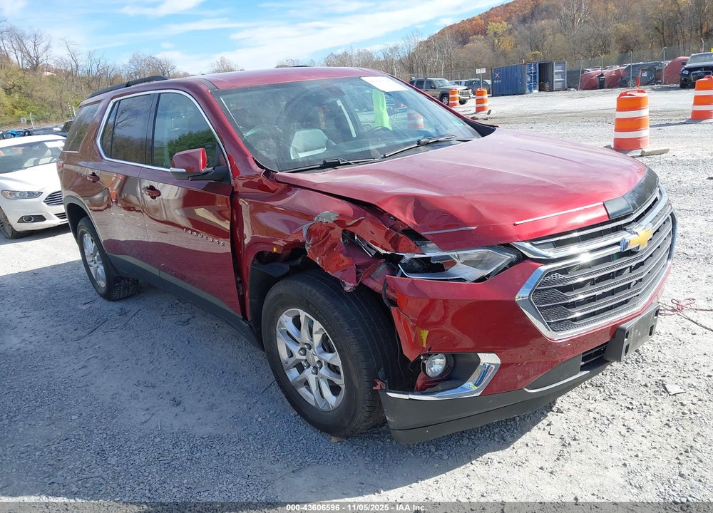 2021 CHEVROLET TRAVERSE AWD LT LEATHER VIN: 1GNEVHKW0MJ129743