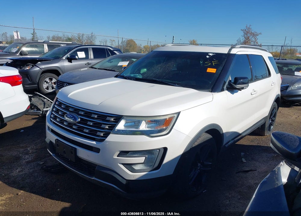 2016 FORD EXPLORER XLT VIN: 1FM5K7D83GGC04345