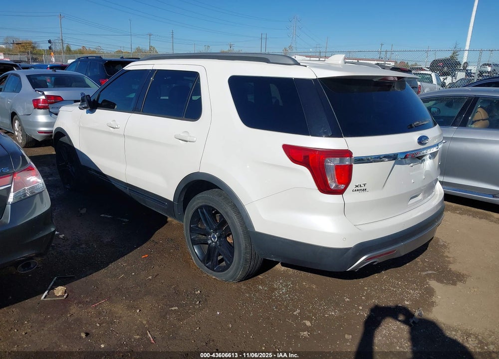 2016 FORD EXPLORER XLT VIN: 1FM5K7D83GGC04345