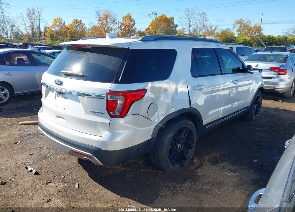 2016 FORD EXPLORER XLT VIN: 1FM5K7D83GGC04345