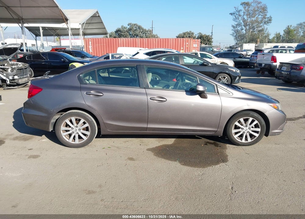 2012 HONDA CIVIC EX VIN: 19XFB2F87CE353389