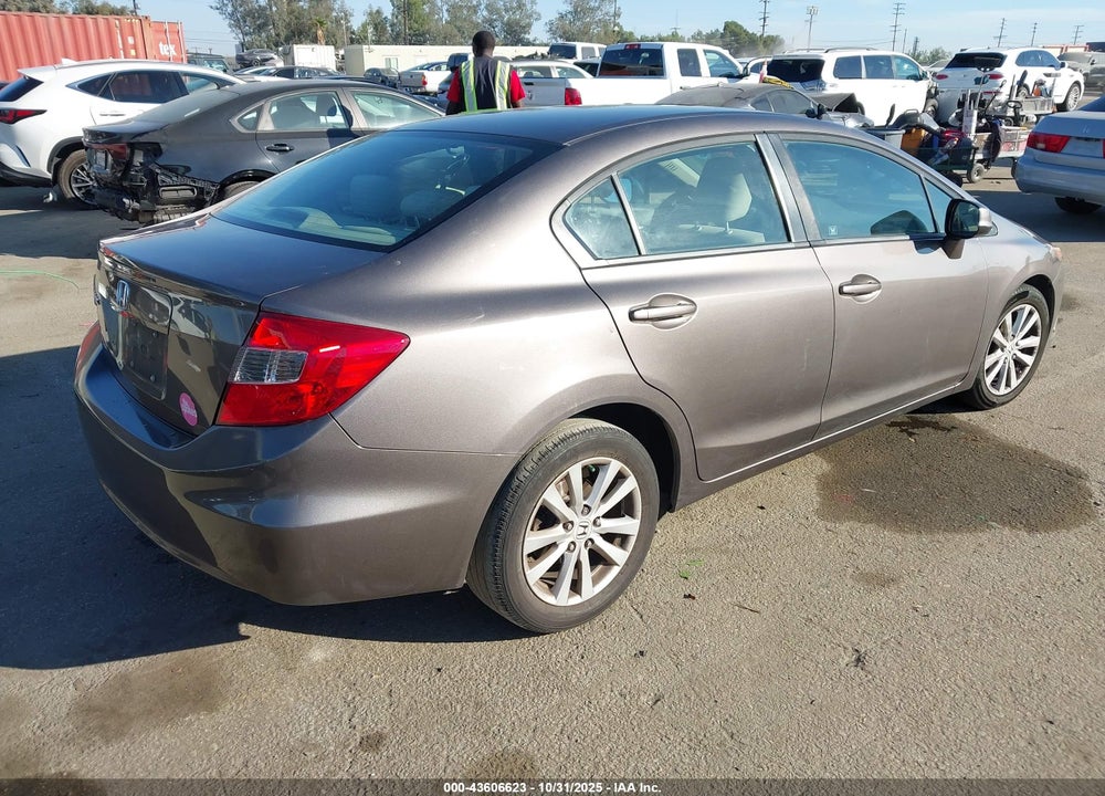 2012 HONDA CIVIC EX VIN: 19XFB2F87CE353389