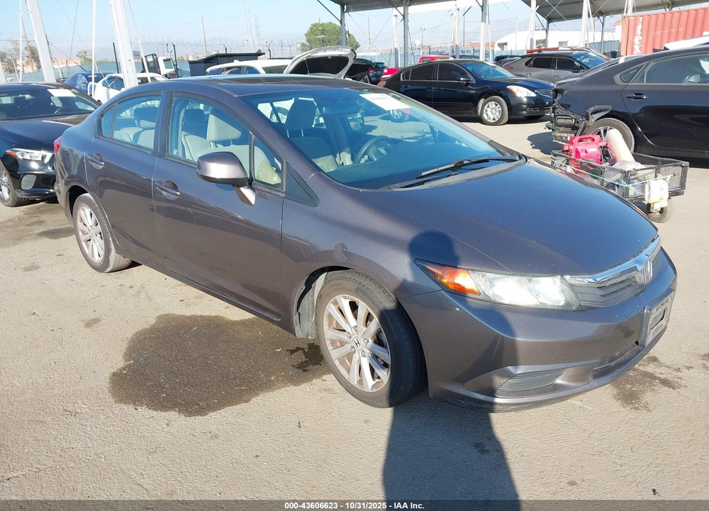 2012 HONDA CIVIC EX VIN: 19XFB2F87CE353389
