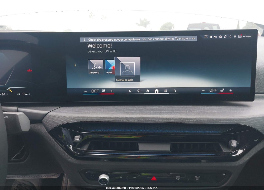 2025 BMW I4 EDRIVE40 VIN: WBY23HD08SFT96623