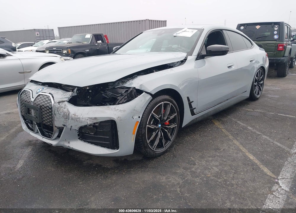 2025 BMW I4 EDRIVE40 VIN: WBY23HD08SFT96623