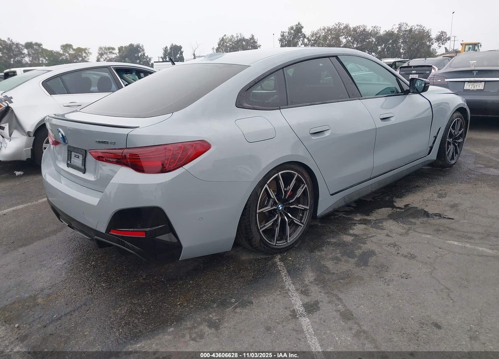 2025 BMW I4 EDRIVE40 VIN: WBY23HD08SFT96623