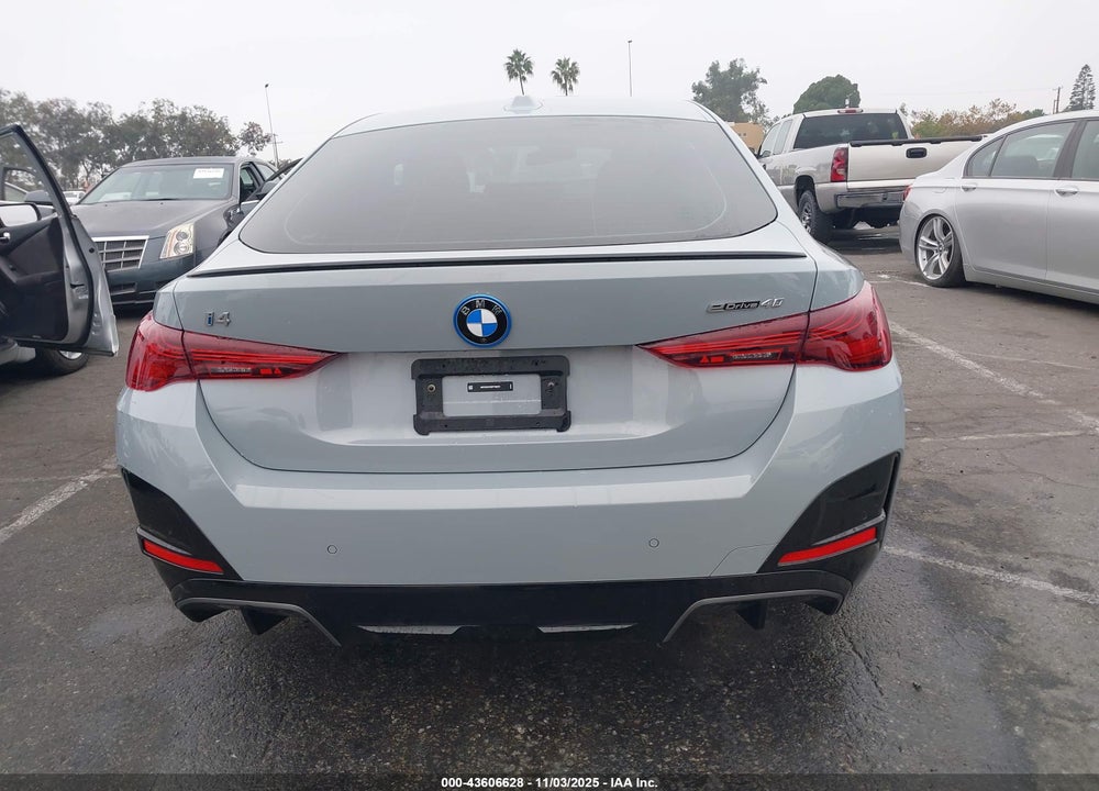 2025 BMW I4 EDRIVE40 VIN: WBY23HD08SFT96623
