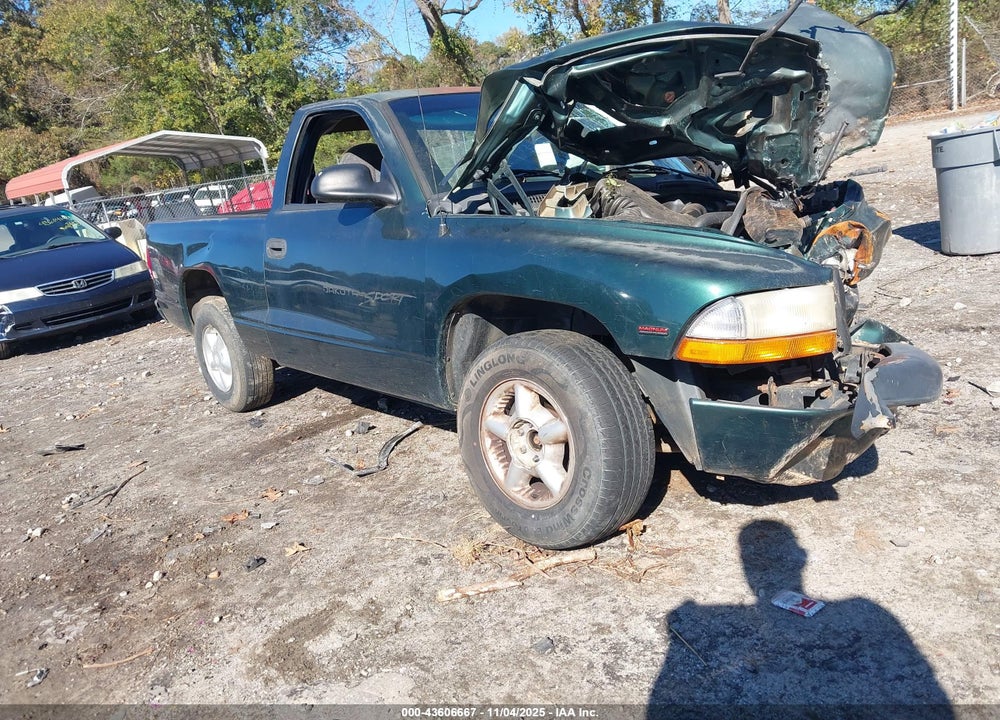 1999 DODGE DAKOTA SPORT VIN: 1B7FL26P6XS185090