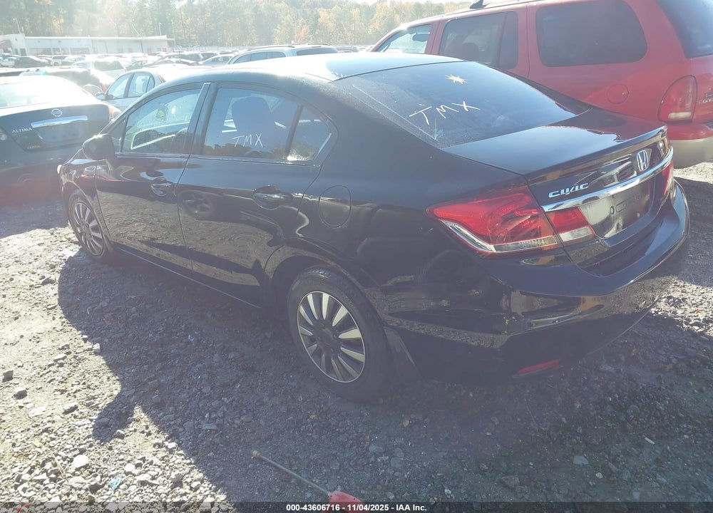 2014 HONDA CIVIC LX VIN: 19XFB2F55EE203466