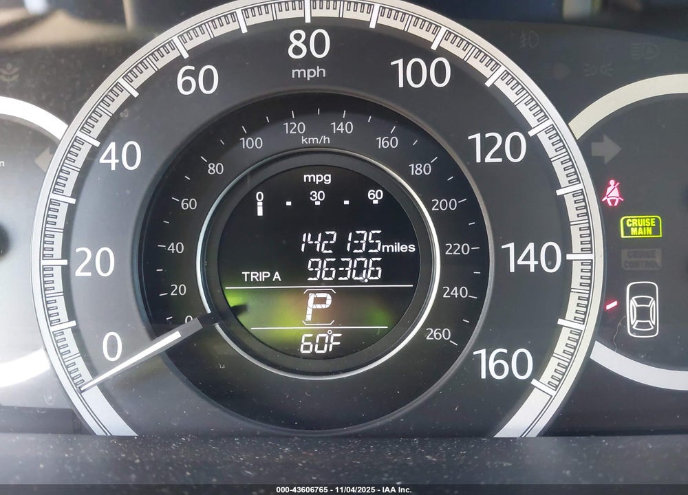 2013 HONDA ACCORD VIN: 1HGCR2F70DA249189