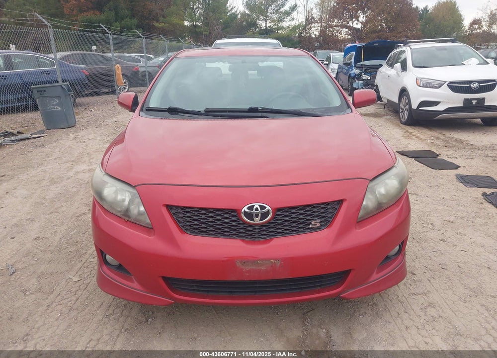 2009 TOYOTA COROLLA S VIN: 1NXBU40E89Z008087