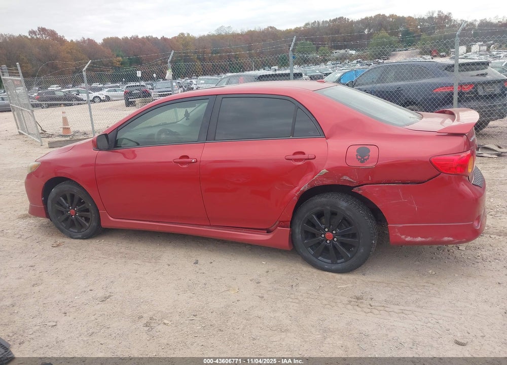 2009 TOYOTA COROLLA S VIN: 1NXBU40E89Z008087