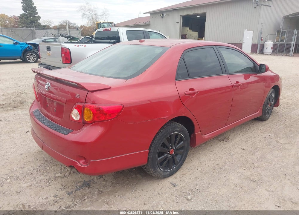 2009 TOYOTA COROLLA S VIN: 1NXBU40E89Z008087