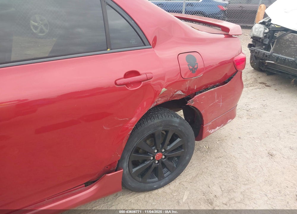 2009 TOYOTA COROLLA S VIN: 1NXBU40E89Z008087