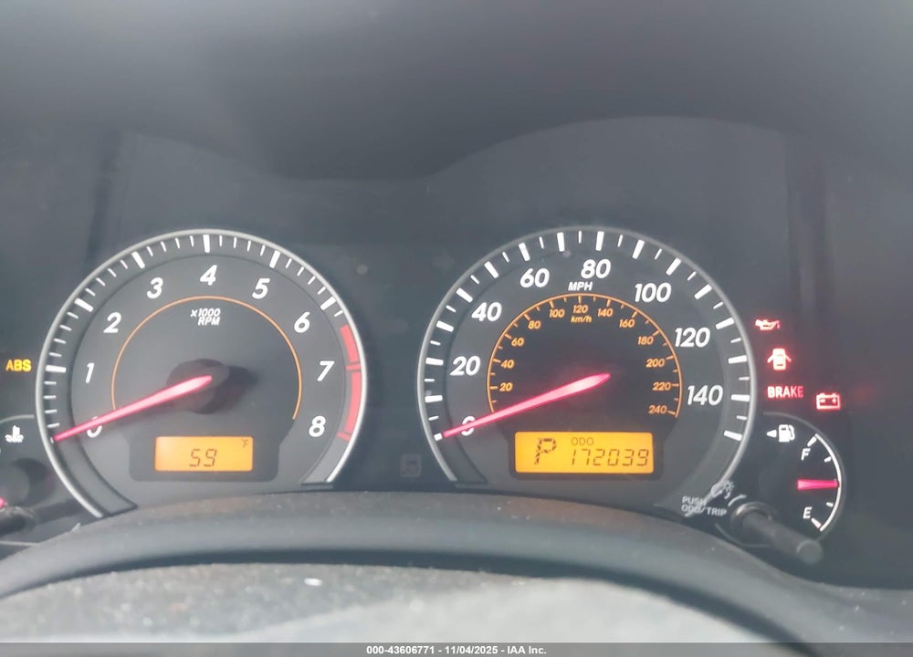 2009 TOYOTA COROLLA S VIN: 1NXBU40E89Z008087
