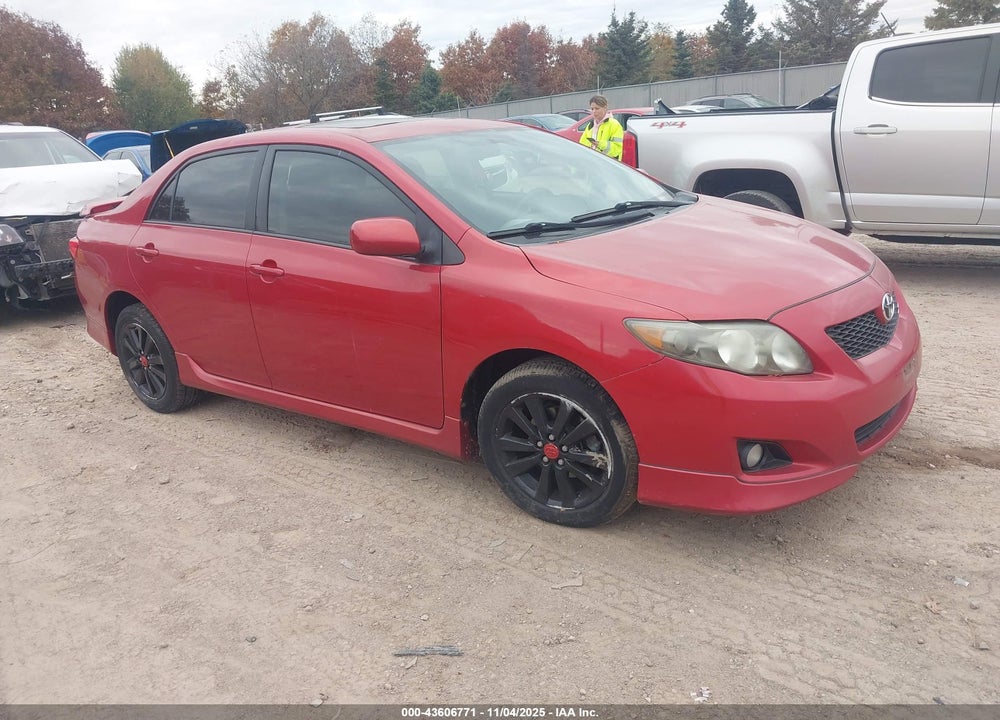 2009 TOYOTA COROLLA S VIN: 1NXBU40E89Z008087