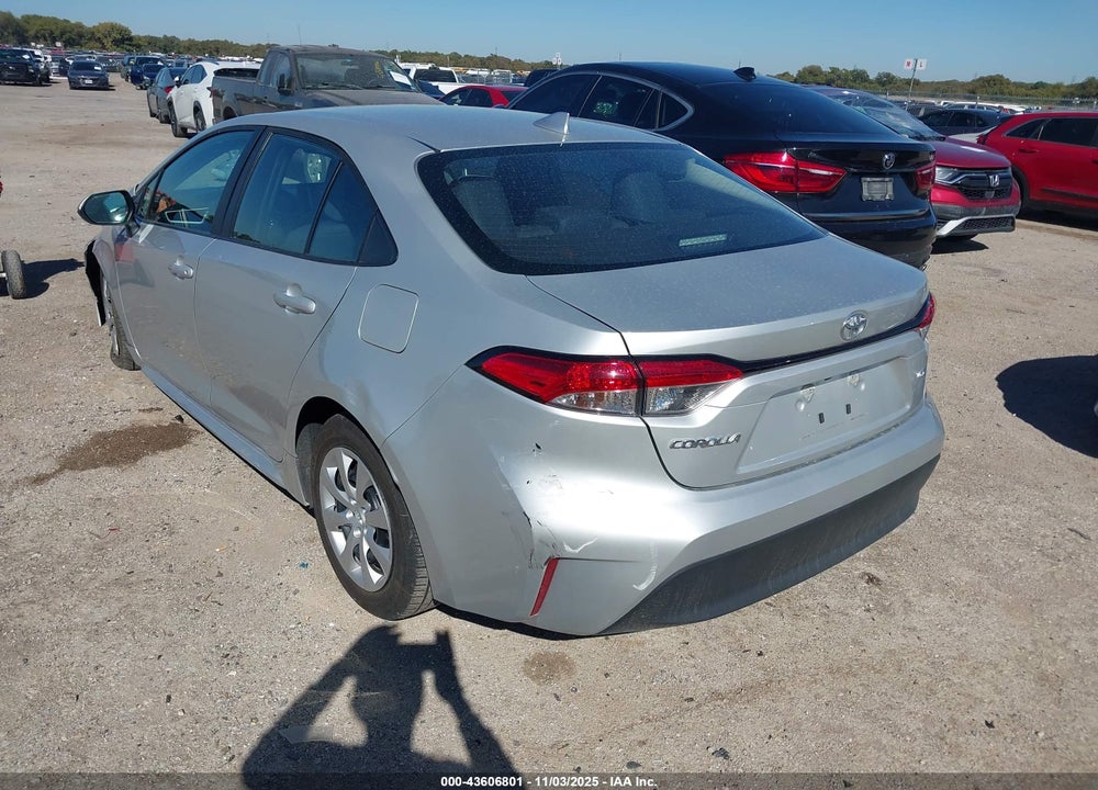 2025 TOYOTA COROLLA LE VIN: 5YFB4MDE5SP249252