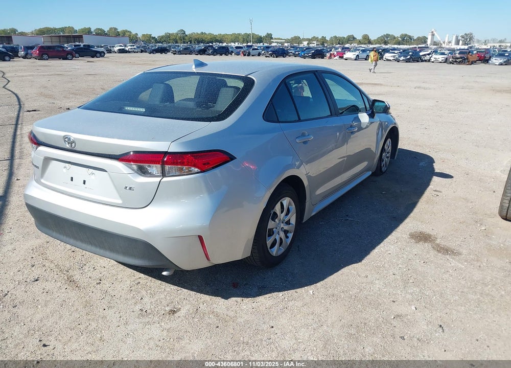 2025 TOYOTA COROLLA LE VIN: 5YFB4MDE5SP249252