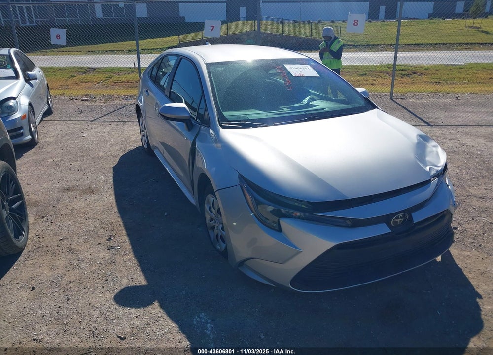 2025 TOYOTA COROLLA LE VIN: 5YFB4MDE5SP249252