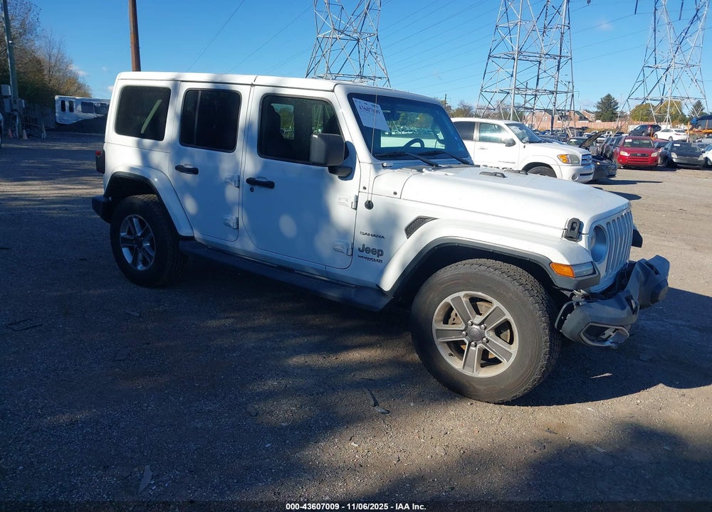 2018 JEEP WRANGLER UNLIMITED SAHARA 4X4 VIN: 1C4HJXEG6JW116493